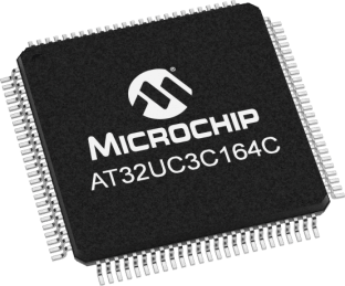 AT32UC3C164C-AUT, 100 TQFP 14x14x1mm TRAY