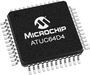 ATUC64D4-AUT, 48 TQFP 7x7x1mm TRAY